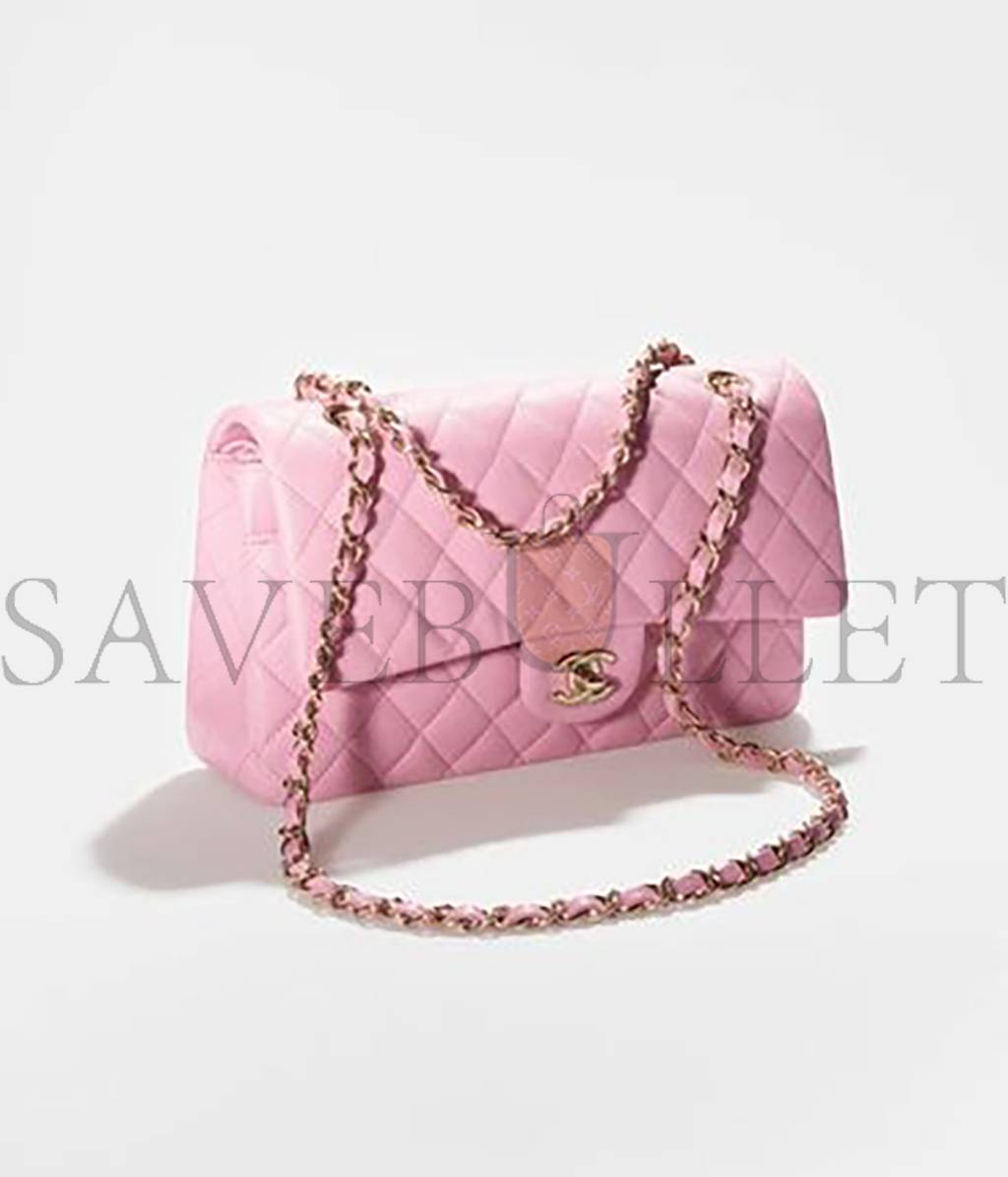Ch*el classic bag gold hardware a01112 y33352 nh622 (25.5*15.5*6.5cm)